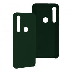 Funda Ghia De Silicon Color Verde Para Motorola G8 Play