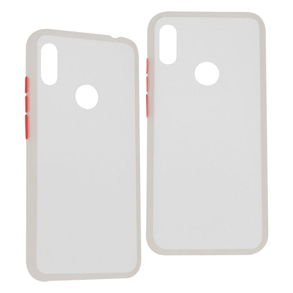 Funda Ghia Humo Semitransparente Con Mica Para Huawei Y6 2019