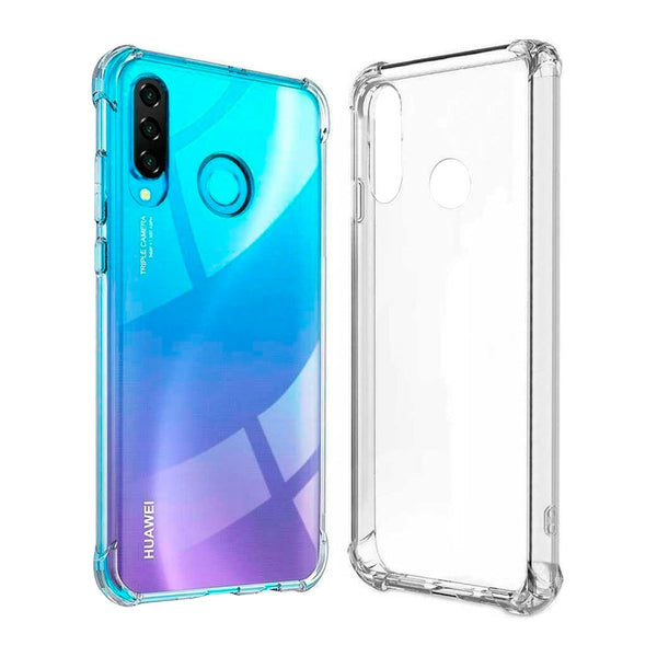 Funda Ghia Transparente Con Mica Para Huawei P30 Lite