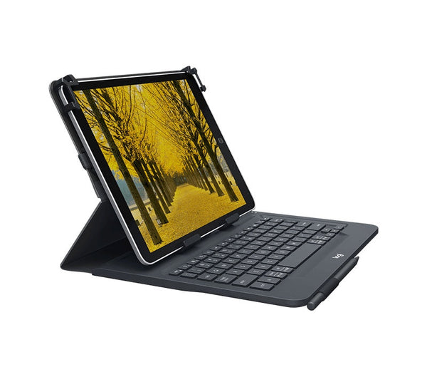 Funda Universal Logitech Para Tablet De 9 A 10" Con Teclado (920-008334)