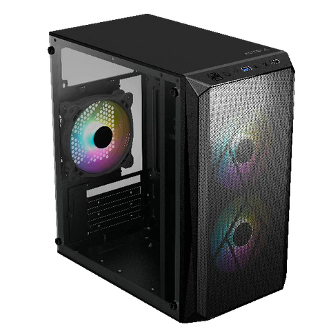 Gabinete acteck doom m-atx f. Atx plus 500w usb 3.0 negro ac-935739