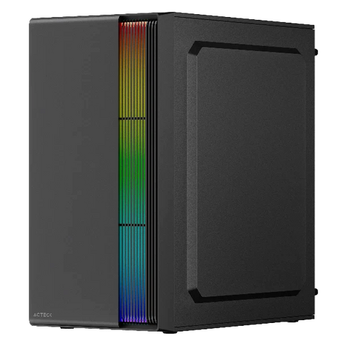 Gabinete Acteck Fusion Ii M-Atx Fuente Atx500w Usb 3.0 Negro Ac-935753