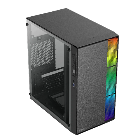 Gabinete Acteck Fusion Ii M-Atx Fuente Atx500w Usb 3.0 Negro Ac-935753