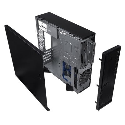 Gabinete Acteck Lubeck Gs660 Slim M-Atx Usb 3.0/500w 1 Ventilador Ac-932530