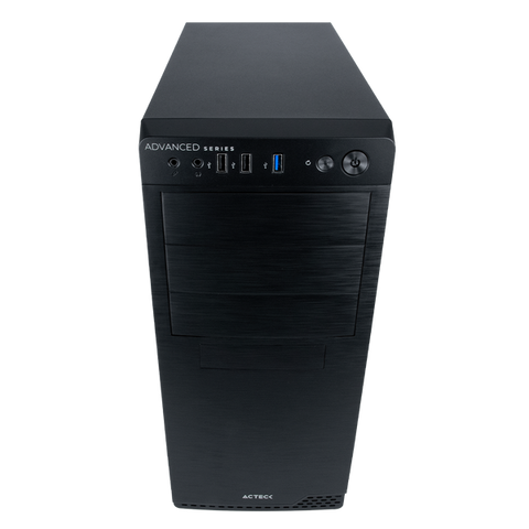 Gabinete Acteck Milan Gm740 Mid Tower Usb 3.0/500w 1 Vent Ac-932585