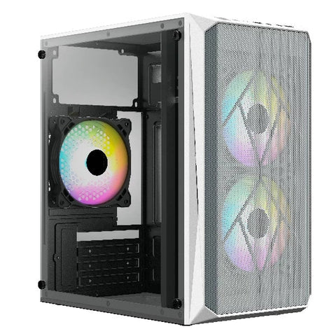 Gabinete Acteck Mini Torre Doomgi630 Atx500W Acrilico Blanco AC-935746