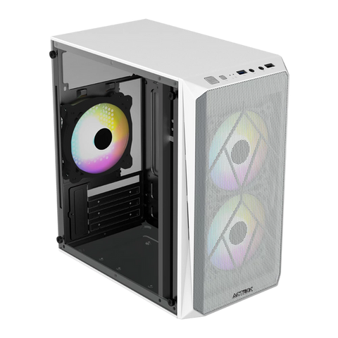Gabinete Acteck Mini Torre Doomgi630 Atx500W Acrilico Blanco AC-935746
