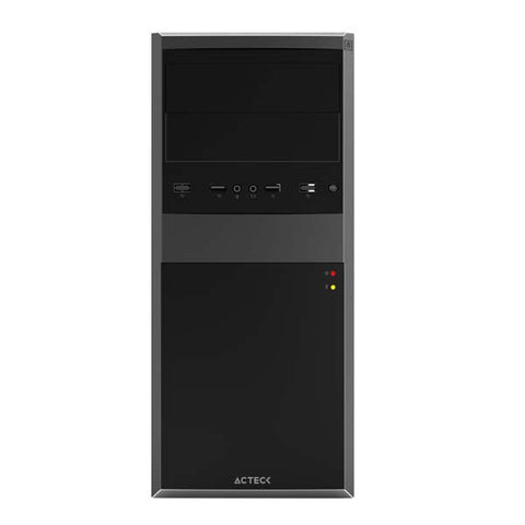 Gabinete Acteck Mtorre Kiruna Ii Gm420 Atx Fatx 500w Negro Ac-935685