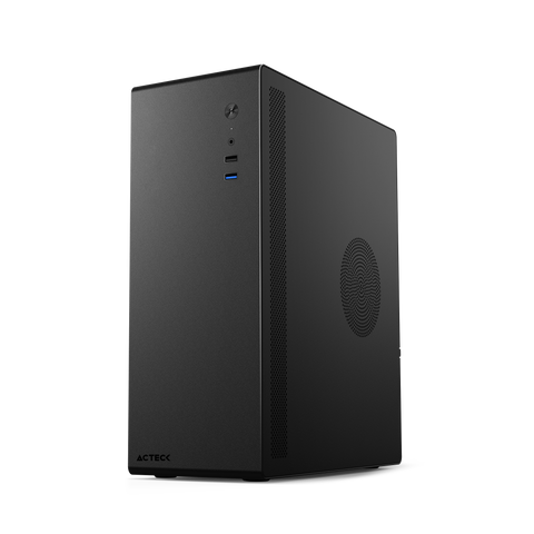 Gabinete Acteck Neuss Gs480 Fuente De 450w Negro Ac-935142