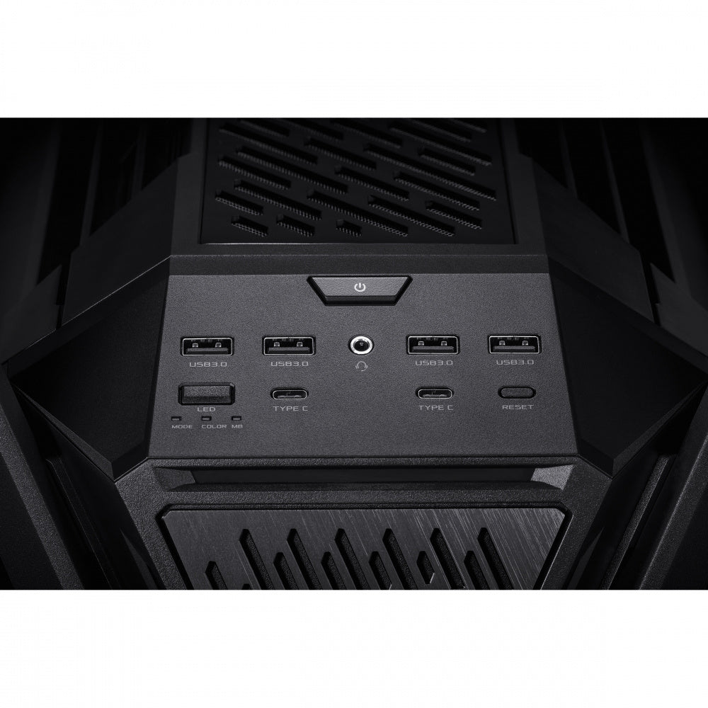 Gabinete Asus Gr701 Negro, Pwm Fan, M-Atx, Atx, Mitx, Sin Fuente