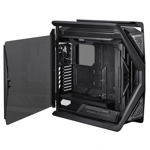 Gabinete Asus Gr701 Negro, Pwm Fan, M-Atx, Atx, Mitx, Sin Fuente