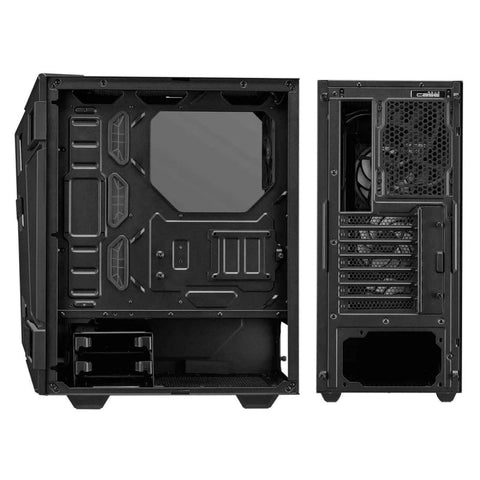 Gabinete Asus Gt301, Blk, Argb Fan Atx, M-Atx, M-Itx Aura Sync