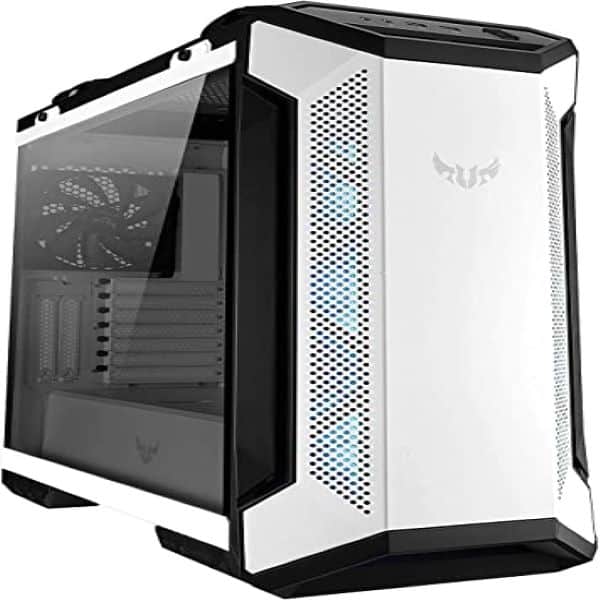 Gabinete Asus Gt501 Tuf Gaming Case, Wt, Handle, E-Atx, Atx, White