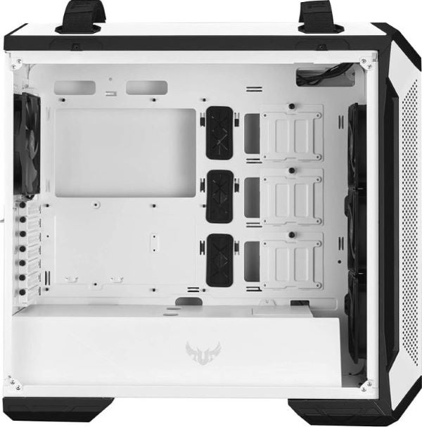 Gabinete Asus Gt501 Tuf Gaming Case, Wt, Handle, E-Atx, Atx, White