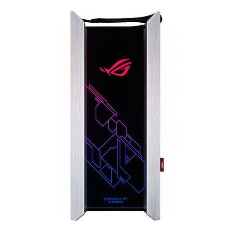 Gabinete Asus Gx601 Rog Strix Helios White E-Atx, Atx, Rgb,  Aura Sync