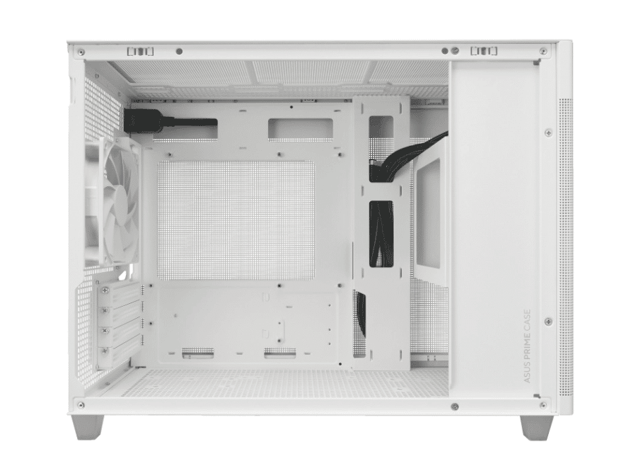 GABINETE ASUS PRIME AP201 MICROATX MESH WHITE EDITION