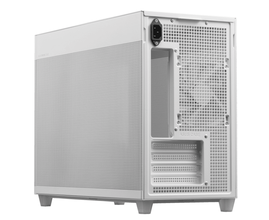 GABINETE ASUS PRIME AP201 MICROATX MESH WHITE EDITION