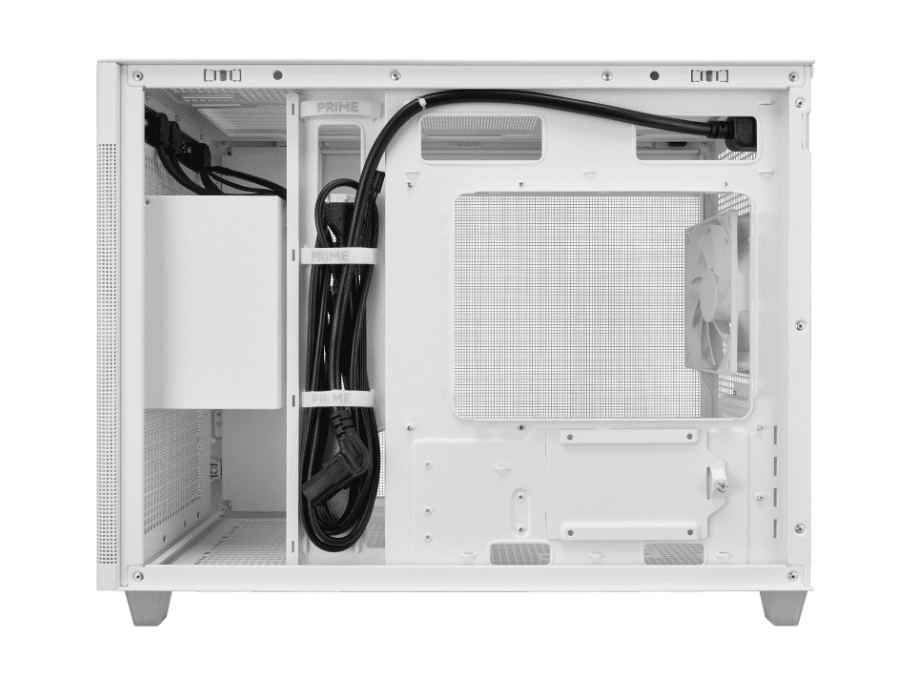 GABINETE ASUS PRIME AP201 MICROATX MESH WHITE EDITION