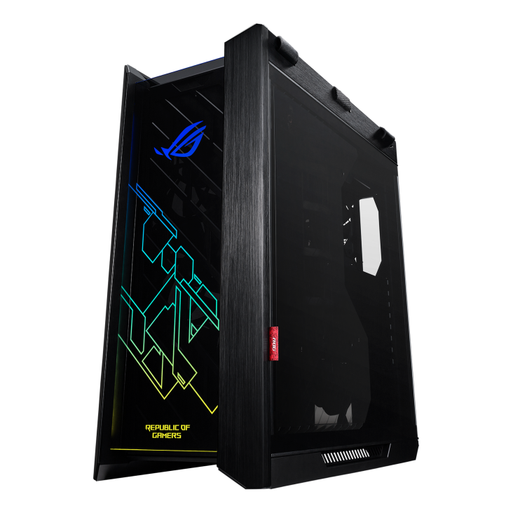 Gabinete Asus Rog Strix Helios Gx601 Negro, E-Atx, Atx, Rgb, Aura Sync