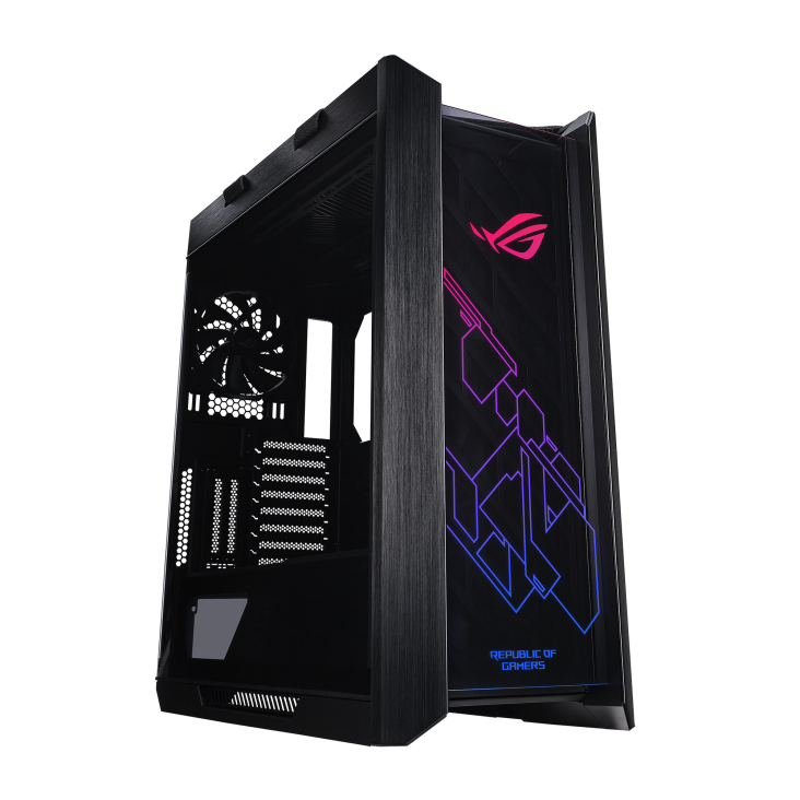 Gabinete Asus Rog Strix Helios Gx601 Negro, E-Atx, Atx, Rgb, Aura Sync