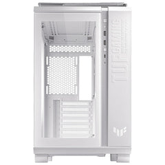 Gabinete Asus Tuf Gaming Gt502 White Cristal Templado Media Torre