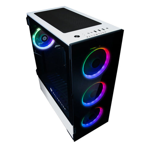 Gabinete Balamrush Thinos E-Atx Rgb Usb 3.0 Cristal Blanco Br-932264