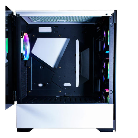 Gabinete Balamrush Thinos E-Atx Rgb Usb 3.0 Cristal Blanco Br-932264
