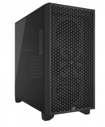 Gabinete Corsair 3000D Airflow Cc-9011251-Ww Mt Black 2Xsp120 Tg