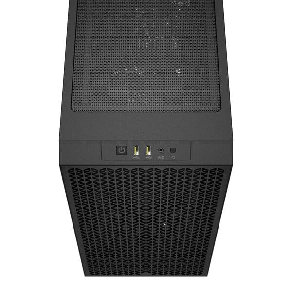 Gabinete Corsair 3000D Airflow Cc-9011251-Ww Mt Black 2Xsp120 Tg