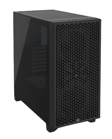 Gabinete Corsair 3000D Airflow Cc-9011251-Ww Mt Black 2Xsp120 Tg