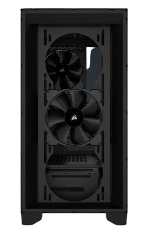 Gabinete Corsair 3000D Airflow Cc-9011251-Ww Mt Black 2Xsp120 Tg