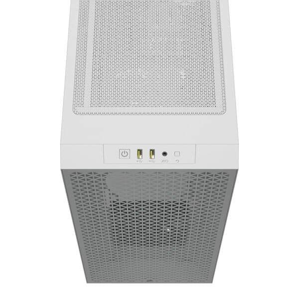 Gabinete Corsair 3000D Airflow Cc-9011252-Ww Mt White 2Xsp120 Tg
