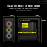 Gabinete Corsair Icue 4000D Rgb Airflow Mid-Tower Black Cc-9011240-Ww