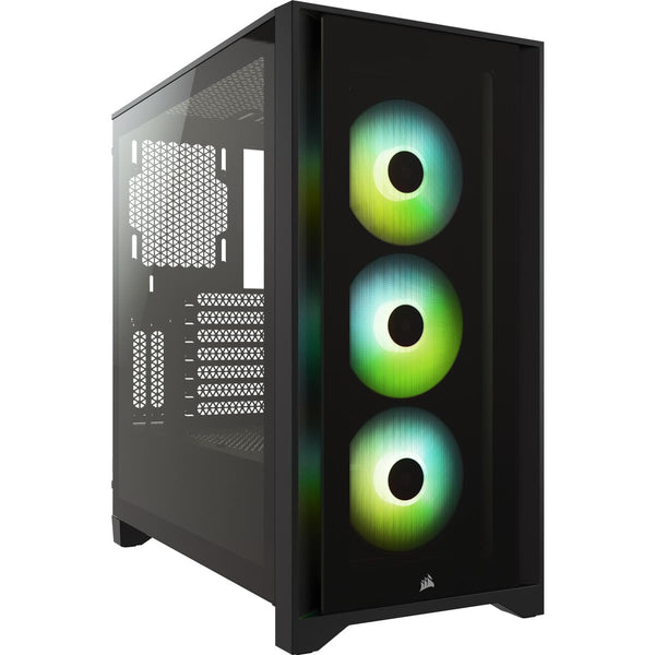 Gabinete Corsair Icue 4000x Rgb Black Tg Atx Cc-9011204-Ww