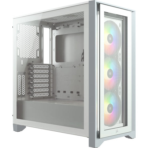 Gabinete Corsair Icue 4000x Rgb White Tg Atx Cc-9011205-Ww