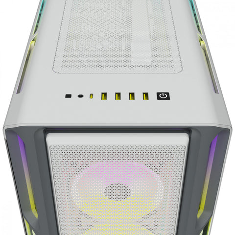 Gabinete Corsair Icue 5000T Rgb Tg, White Cc-9011231-Ww