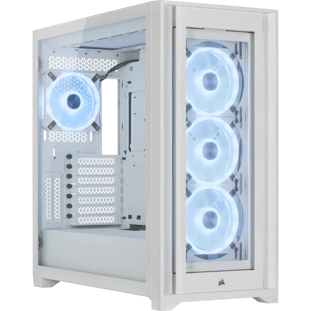Gabinete Corsair Icue 5000X Rgb Se Tg, White Cc-9011233-Ww