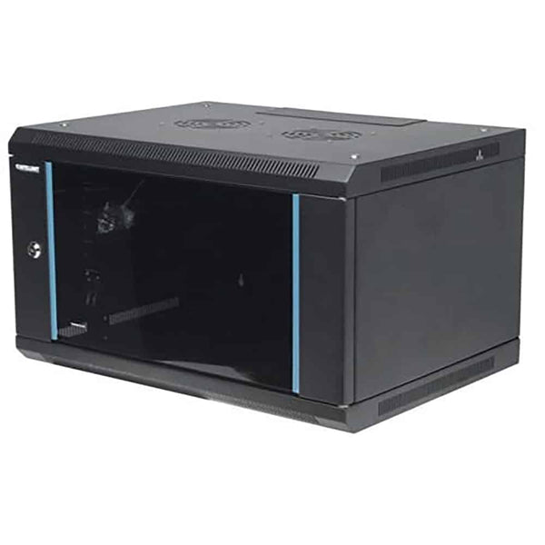 Gabinete De 19 Para Montaje En Pared, 12 U, Negro, Intellinet 203869