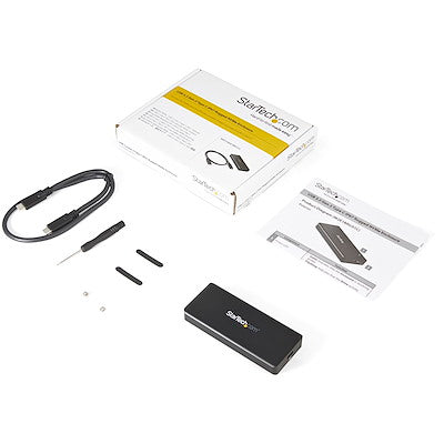 Gabinete Externo M.2 Nvme Para Ssd Pcie - Aluminio - Ip67 Resistente Al Agua, Polvo - Sólido - Usb-C 3.1 Gen 2 (10gbps) (M2e1bru31c) - Startech.Com Modelo M2e1bru31c