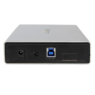 Gabinete Externo Usb 3.0 Carcasa De Aluminio Para Disco Duro Hdd Sata 3 Iii De 3.5 Pulgadas Uasp - Plateado - Startech.Com Modelo S3510smu33