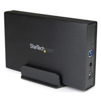 Gabinete Externo Usb 3.0 Carcasa Superspeed De Disco Duro Hdd Sata 3 Iii 6gbps De 3.5 Pulgadas Con Uasp - Aluminio Negro - Startech.Com Modelo S3510bmu33