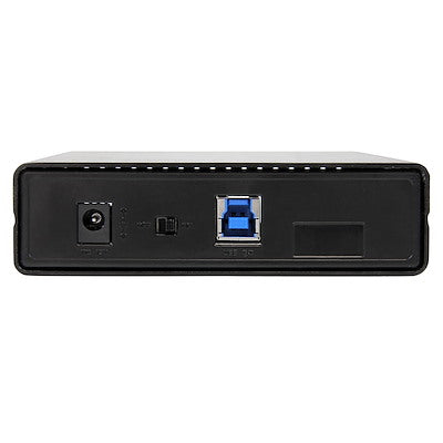 Gabinete Externo Usb 3.0 Carcasa Superspeed De Disco Duro Hdd Sata 3 Iii 6gbps De 3.5 Pulgadas Con Uasp - Aluminio Negro - Startech.Com Modelo S3510bmu33