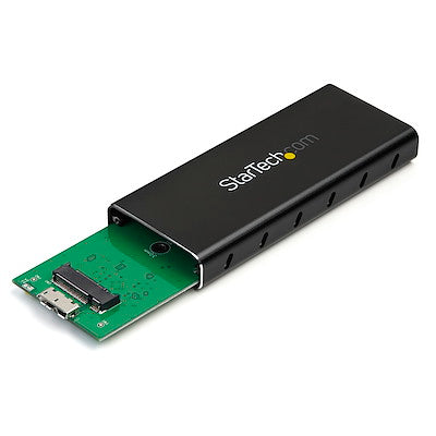 Gabinete Externo Usb 3.1 Carcasa Protectora De Disco Duro Usb A M.2 Ngff - Gabinete Caja De Ssd M.2 Para Ssds M.2 Sata - Startech.Com Modelo Sm21bmu31c3