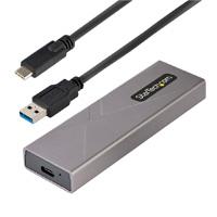 Gabinete Externo Usb-C 10gbps A Nvme M.2 O Ssd M.2 Sata Sin Herramientas Para Ssd M.2 Ngff Pcie, Sata De Aluminio - Cables Usb C O Usb-A – 2230, 2242, 2260, 2280 - Startech.Com Modelo M2-Usb-C-Nvme-Sata