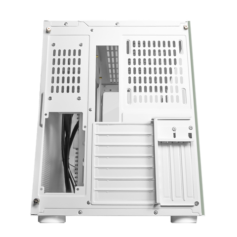 Gabinete Game Factor Atx Fishtank Doble Cristal, usb 3.0, Sin Fuente, Csg700-Wh