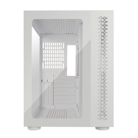 Gabinete Game Factor Atx Fishtank Doble Cristal, usb 3.0, Sin Fuente, Csg700-Wh