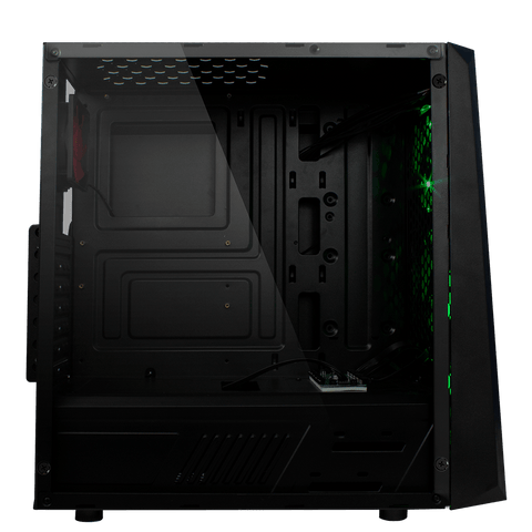 Gabinete Game Factor Atx Malla, Usb 3.0, 3vent 120mm Argb Sin Fte Csg502