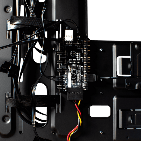 Gabinete Game Factor Atx Micro Atx Panel Cristal Templado Ventana Rgb Csg601