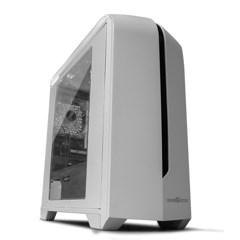 Gabinete Game Factor Blanco Matx Usb 3.0,2vent 120mm S, Fte Csg500-Wh