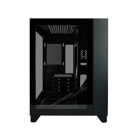 Gabinete Game Factor Matx Fishtank Doble Cristal Usb 3.0, Sin  Fuente Csg570